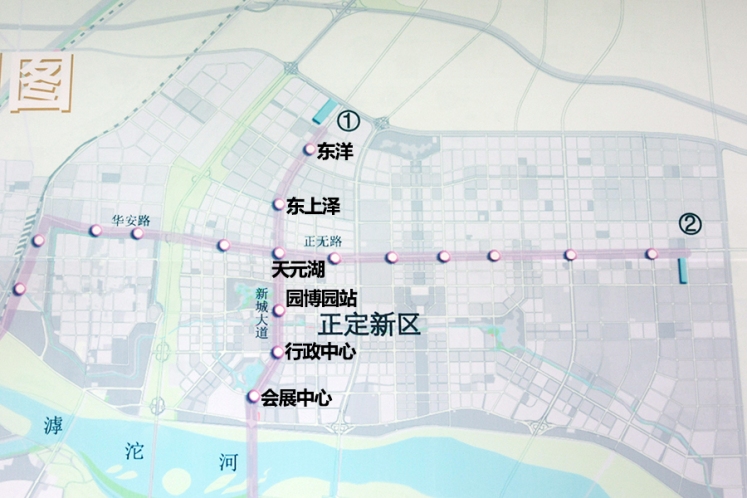 石家庄地铁规划调整二期站点出炉 曝6条线超全规划图图片