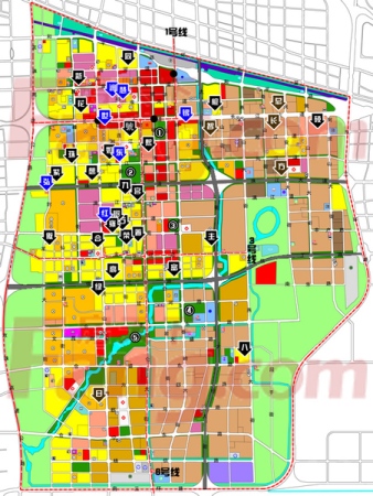 2015年最新的石家庄高新区区域规划文件,详细规定了北至北二环路东延图片