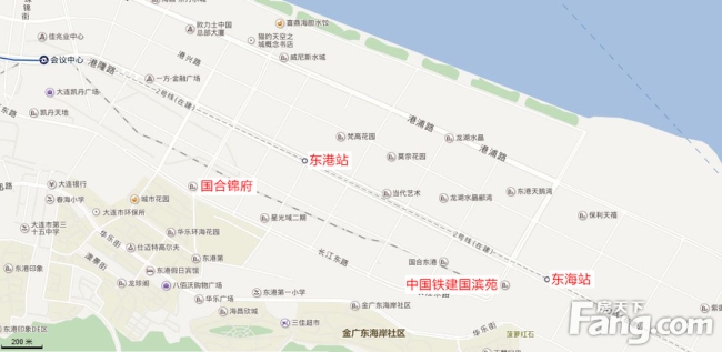 区位：享东港繁华 距地铁站近不足500米