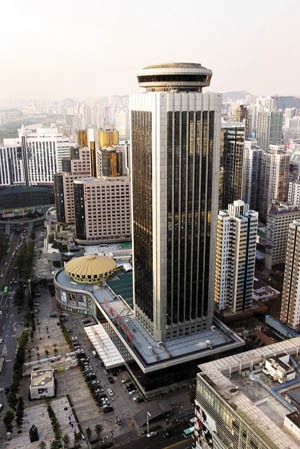 地标巡礼之深圳国贸大厦:中国第一"开放高楼"