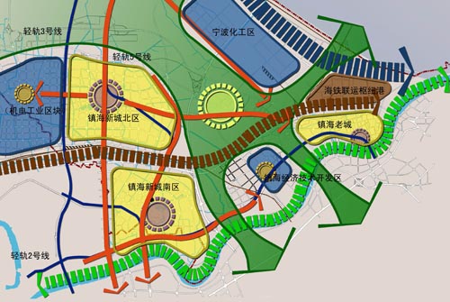 镇海老城区区划